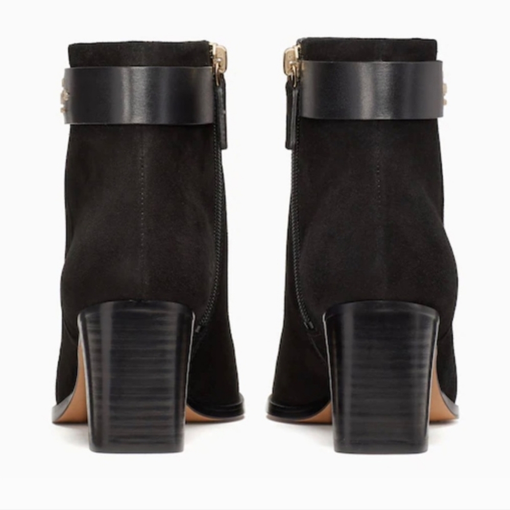 Kate Spade Black Morgan Booties, Black - Picture 3 of 12